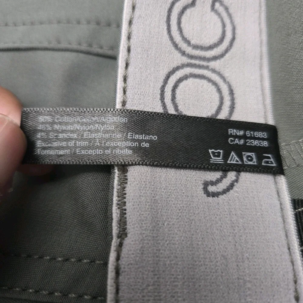 Jockey Pants Mens 34 x 32 Green Comfort Waist‎ Outdoors Gorpcore Hiking Utility - Picture 8 of 9